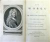 BASKERVILLE PRESS  1761  CONGREVE, WILLIAM. The Works.  3 vols.